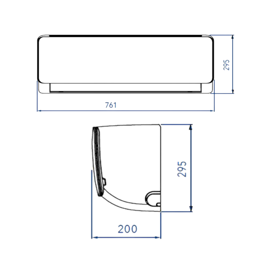 AC MU Split Wall-Mounted Smart Inverter Bayu Breeze 1 PK