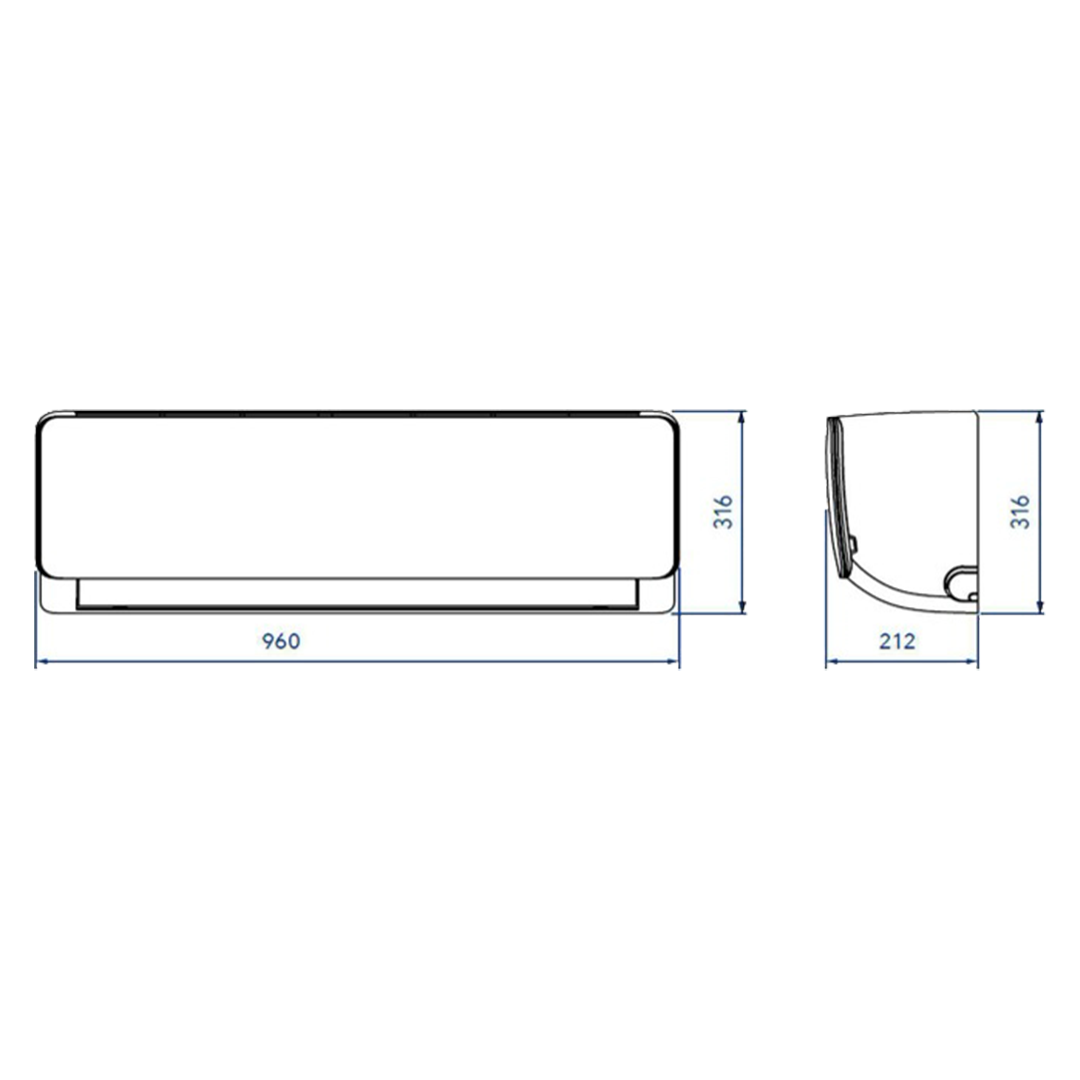 AC MU Split Wall-Mounted Smart Inverter Bayu Breeze 1.5 PK