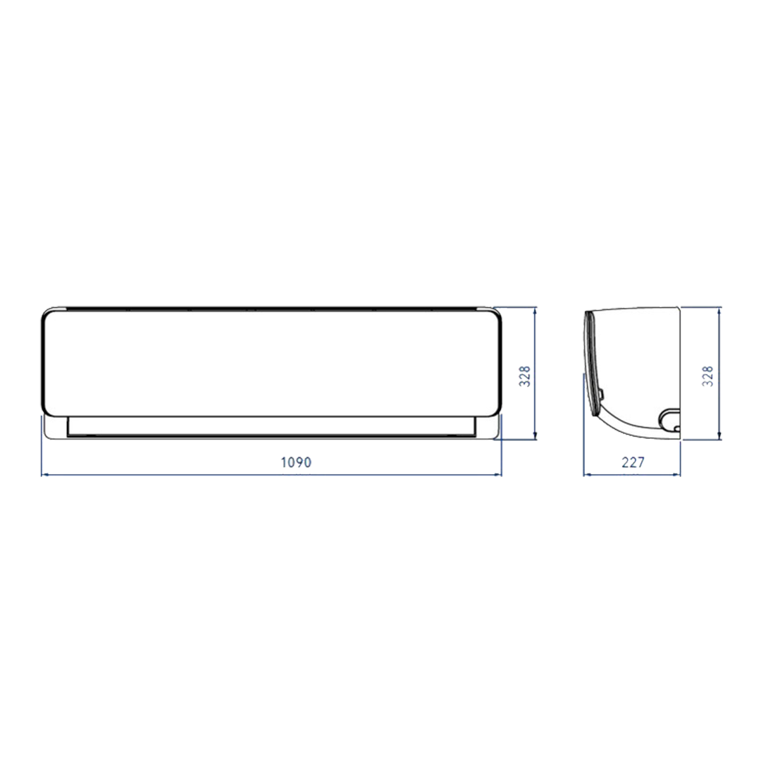 AC MU Split Wall-Mounted Smart Inverter Bayu Breeze 2 PK