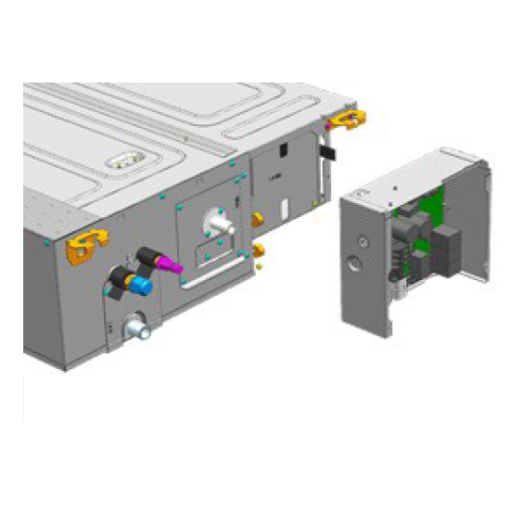 AC MU Ceiling Ducted - Mid ESP Duct