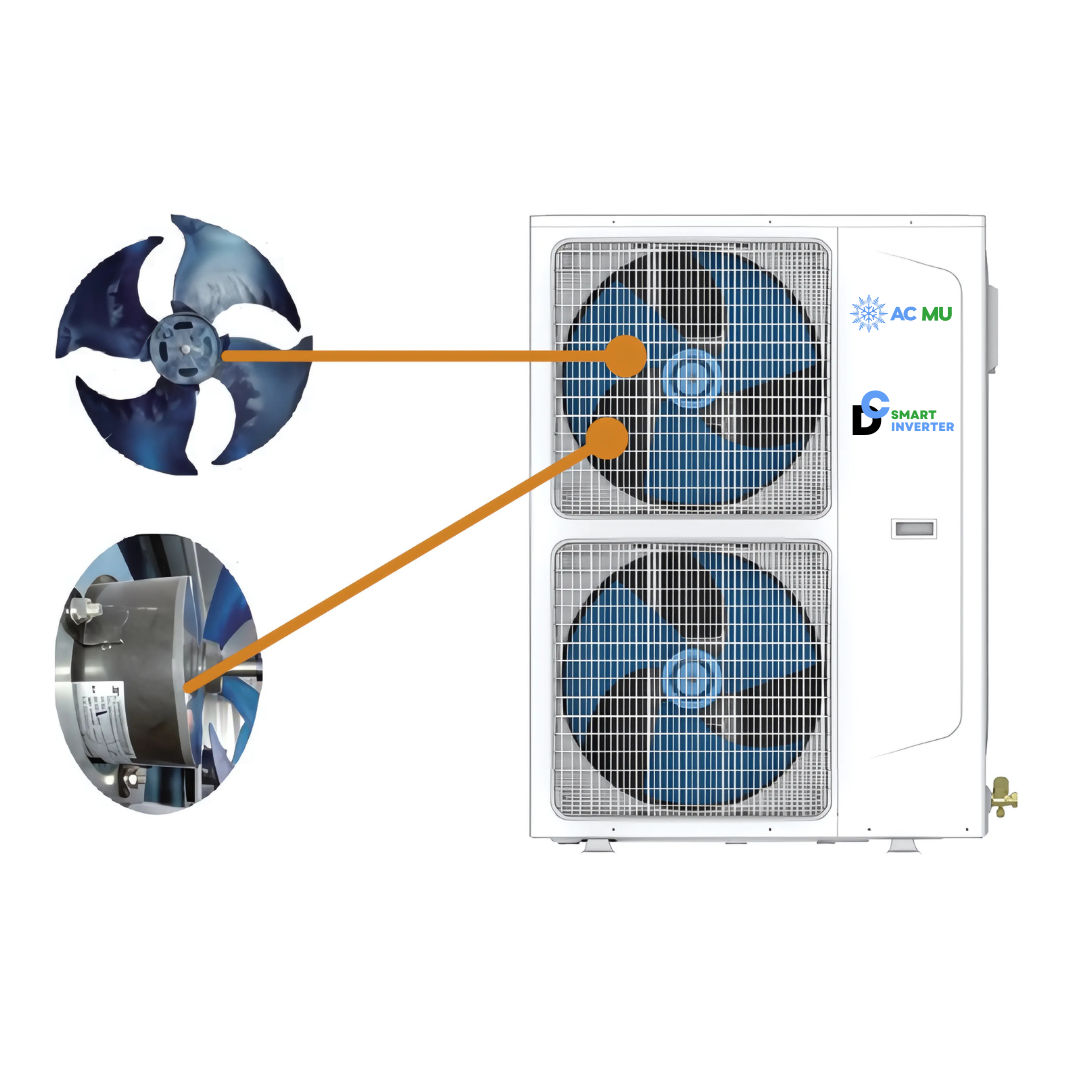 AC MU Ceiling Ducted - High ESP Duct